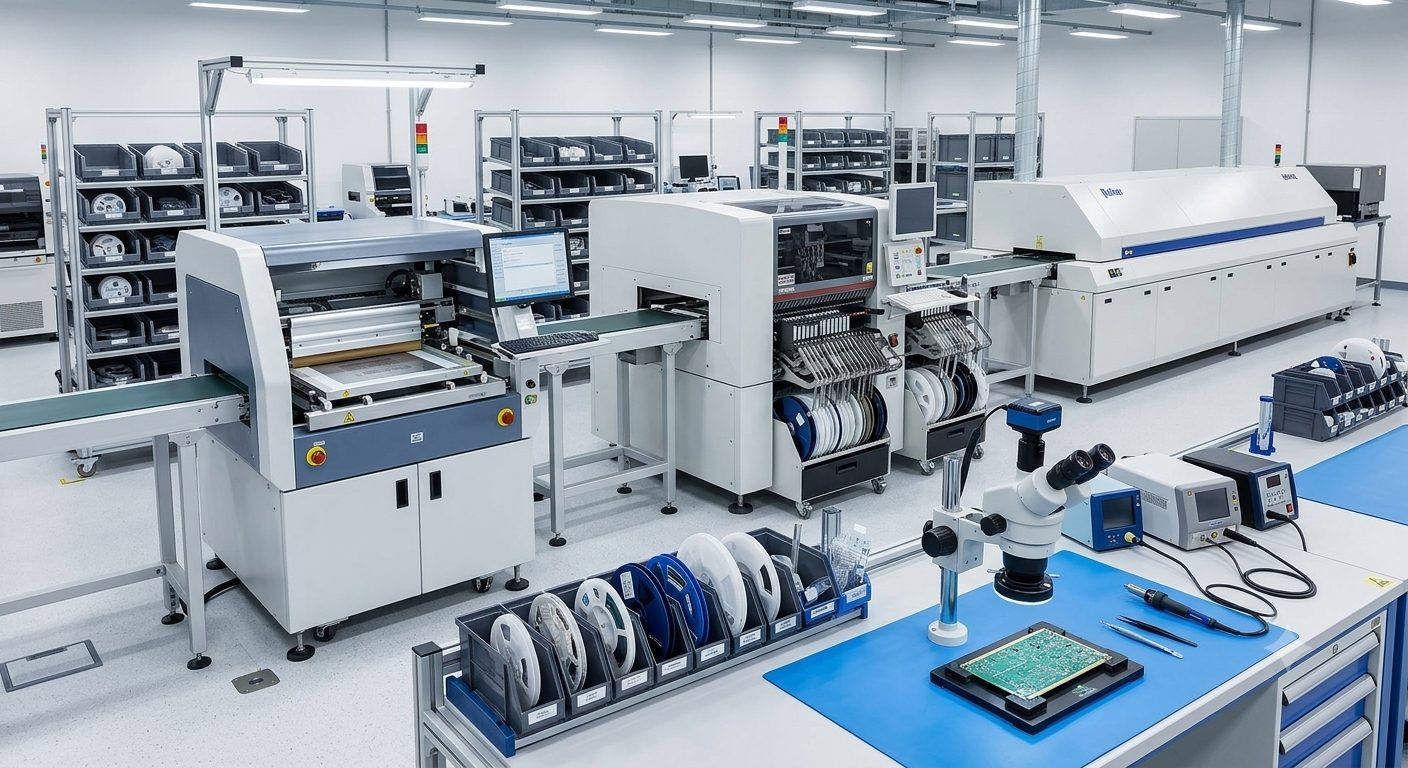 PCB assembly laboratory